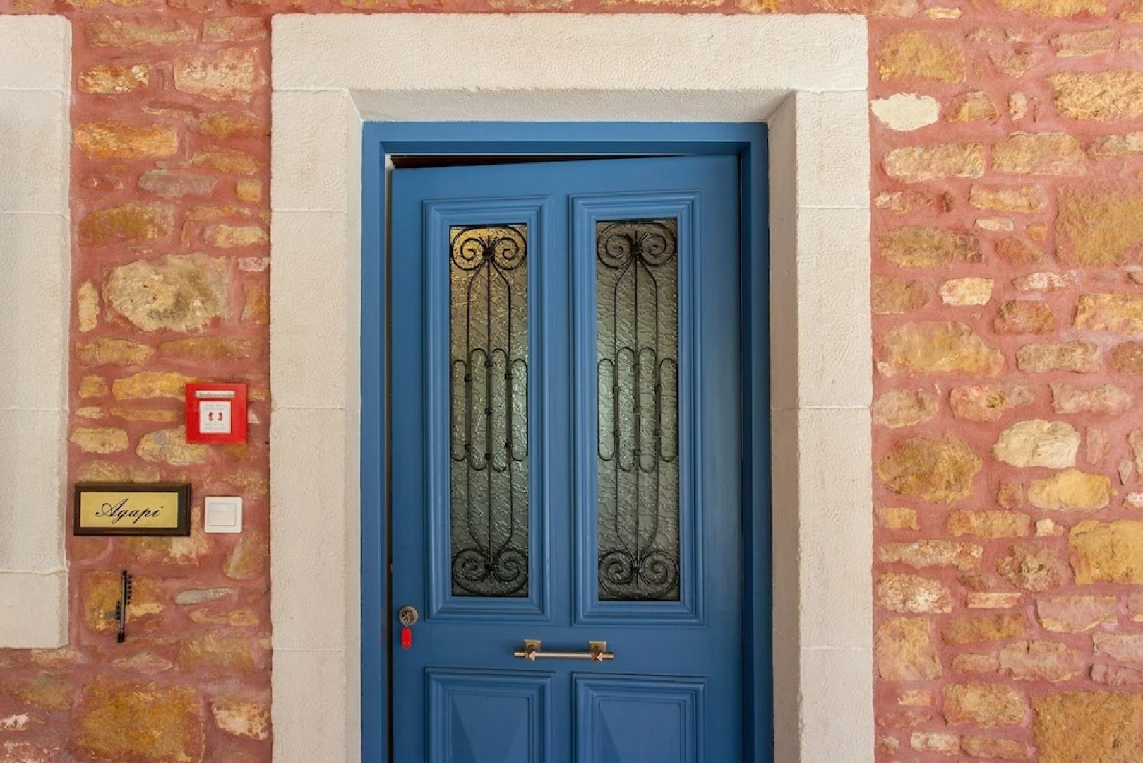 Dine on the Generous Veranda at a Rustic Stone Getaway