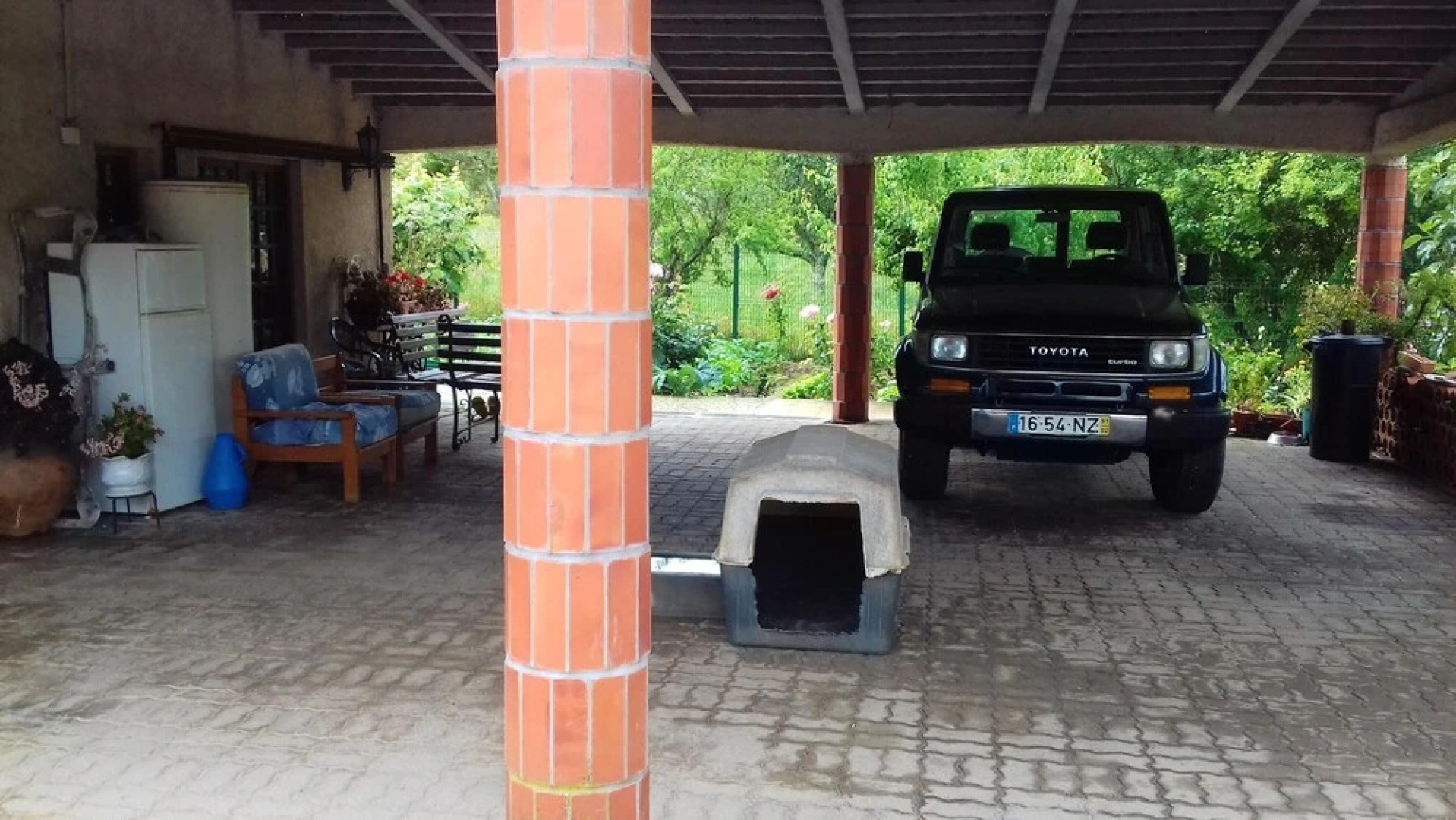 House With 3 Bedrooms in São Pedro de Tomar, With Wonderful Mountain View, Enclosed Garden and Wifi Near the Beach