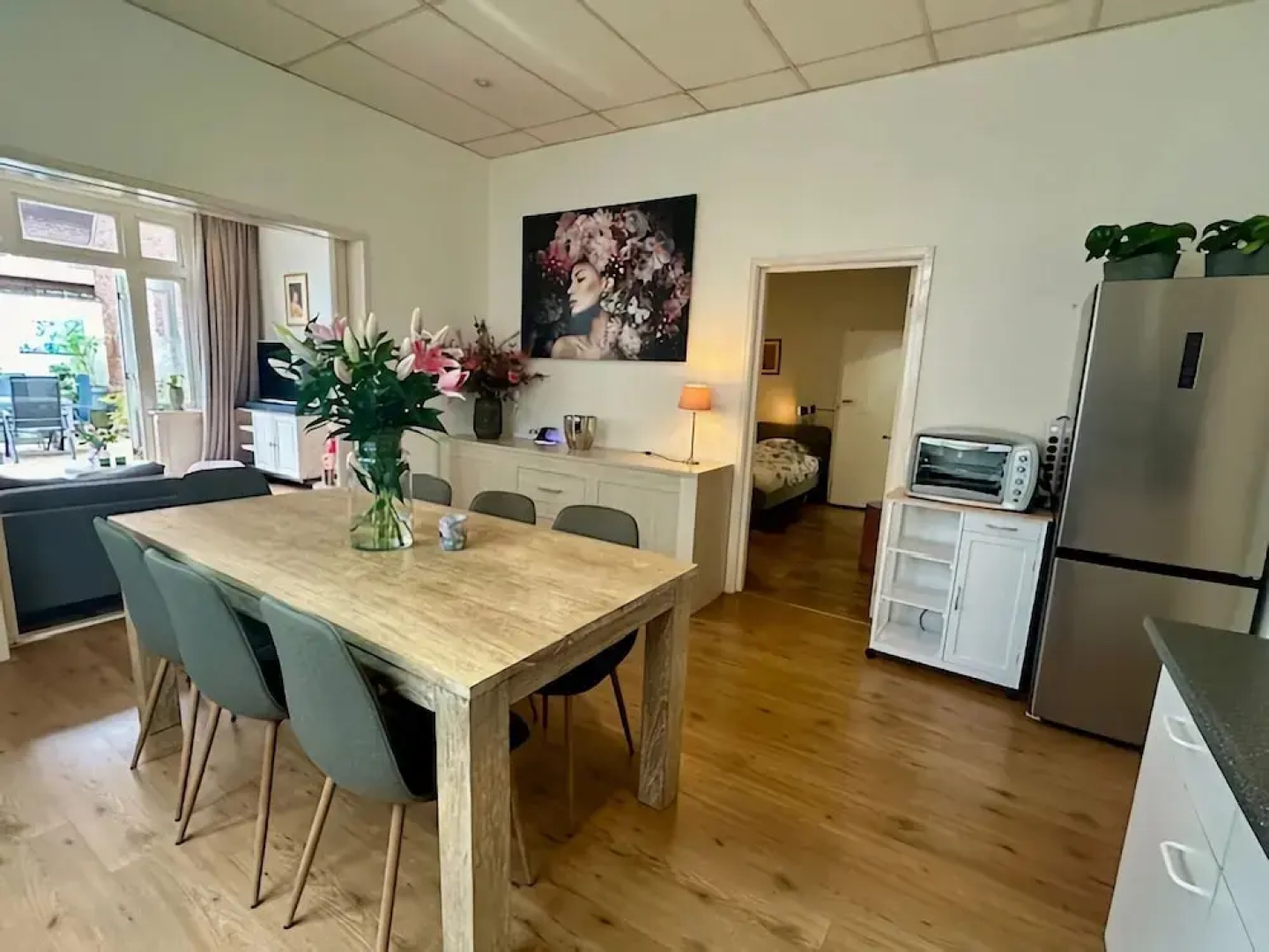 Apartment in the Fortified With Private Garden