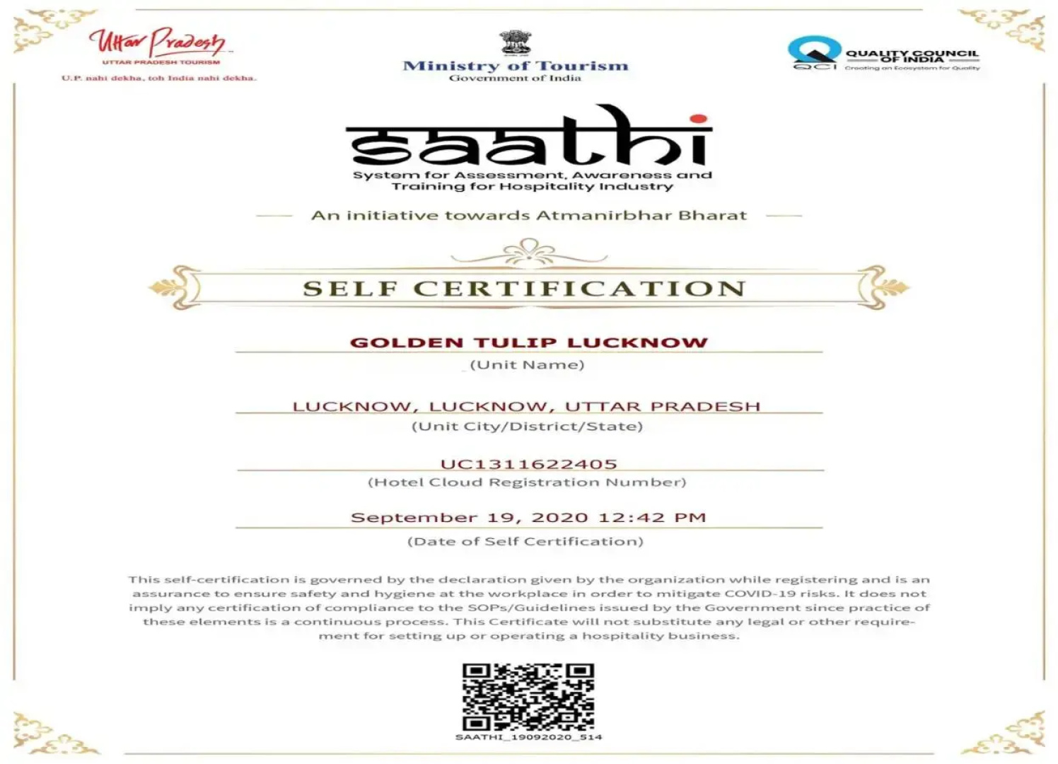Golden Tulip Lucknow