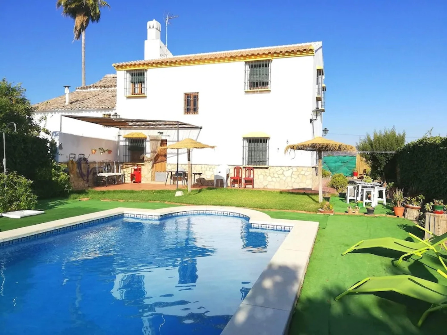 Villa With 4 Bedrooms In Antequera With Private Pool Enclosed Garden And Wifi