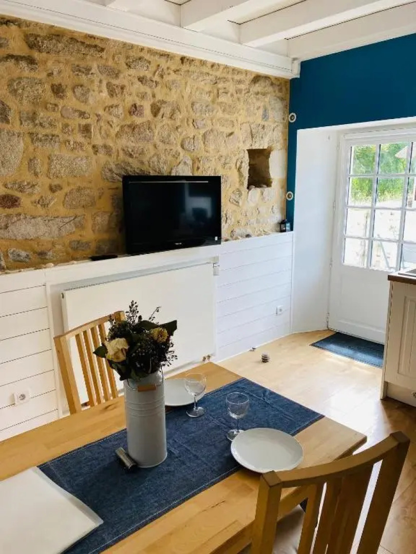 Chaumière des Dunes à 350m de la plage de Kerhillio