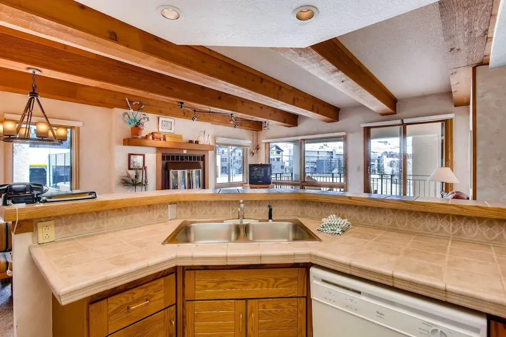 2 Br With Views Of Wood Creek & Mountains 2 Bedroom Condo - No Cleaning Fee! by RedAwning