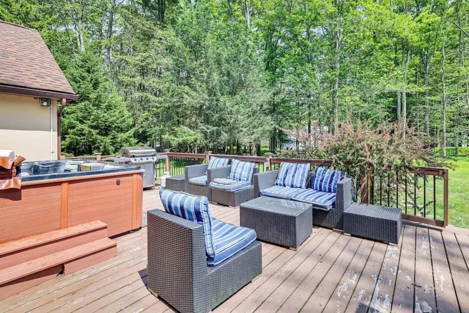 Hot Tub + Fire Pit: Pocono Summit Home!
