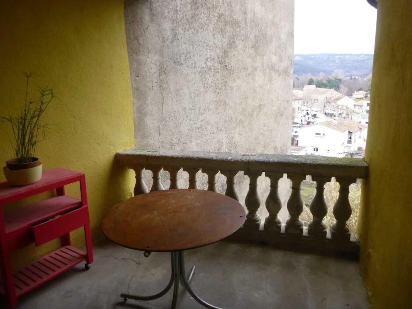 House With 3 Bedrooms in Joyeuse, With Wonderful Mountain View, Terrac