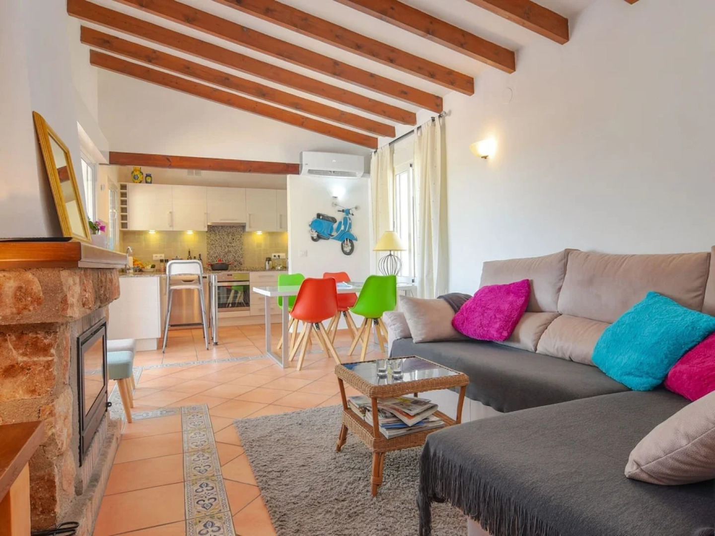 Beautiful Family House in Moraira Private Swimming Pool Near the Golf Course