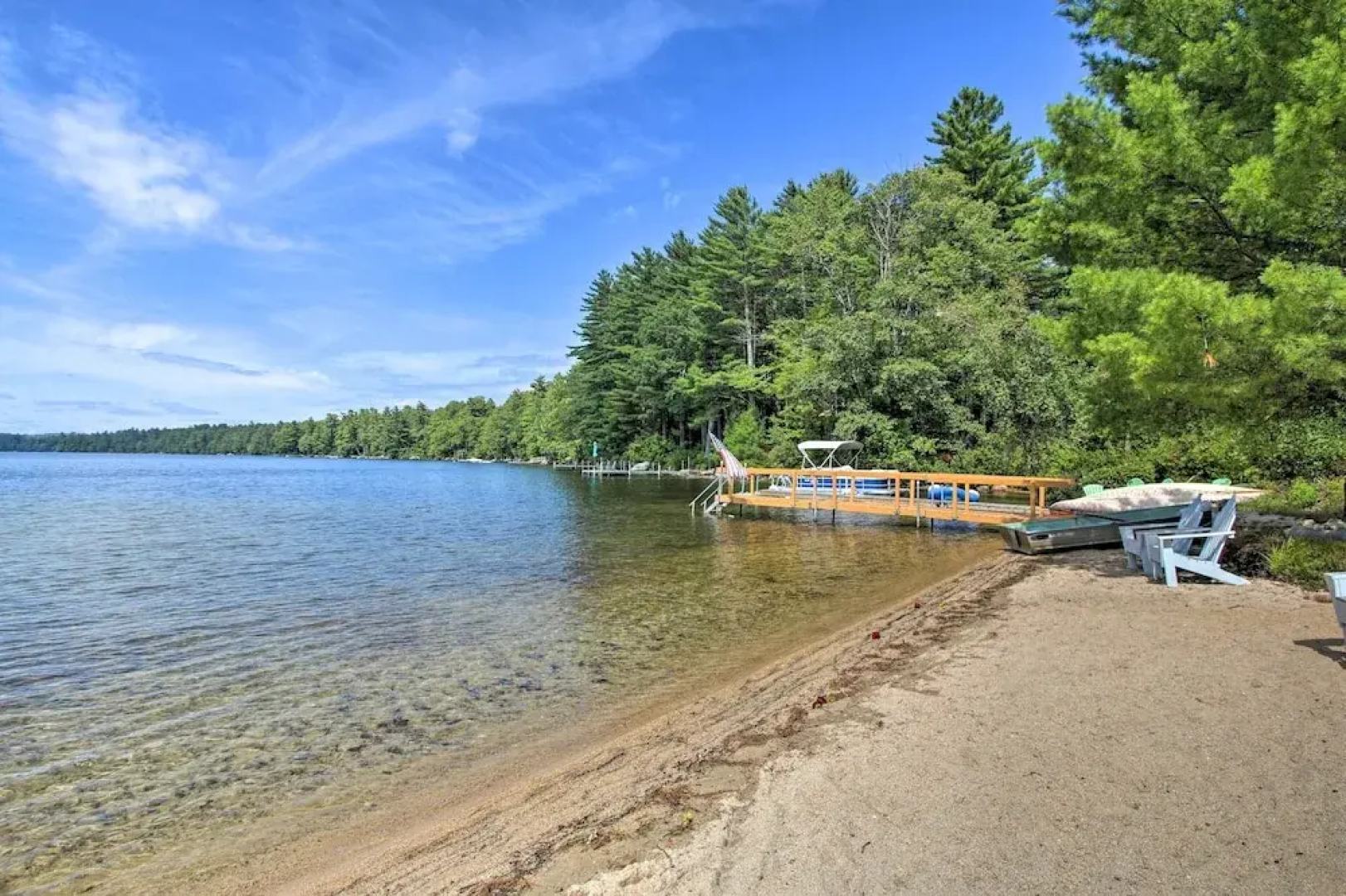 'the Cedars' Cabin w/ Beach Access on Panther Pond