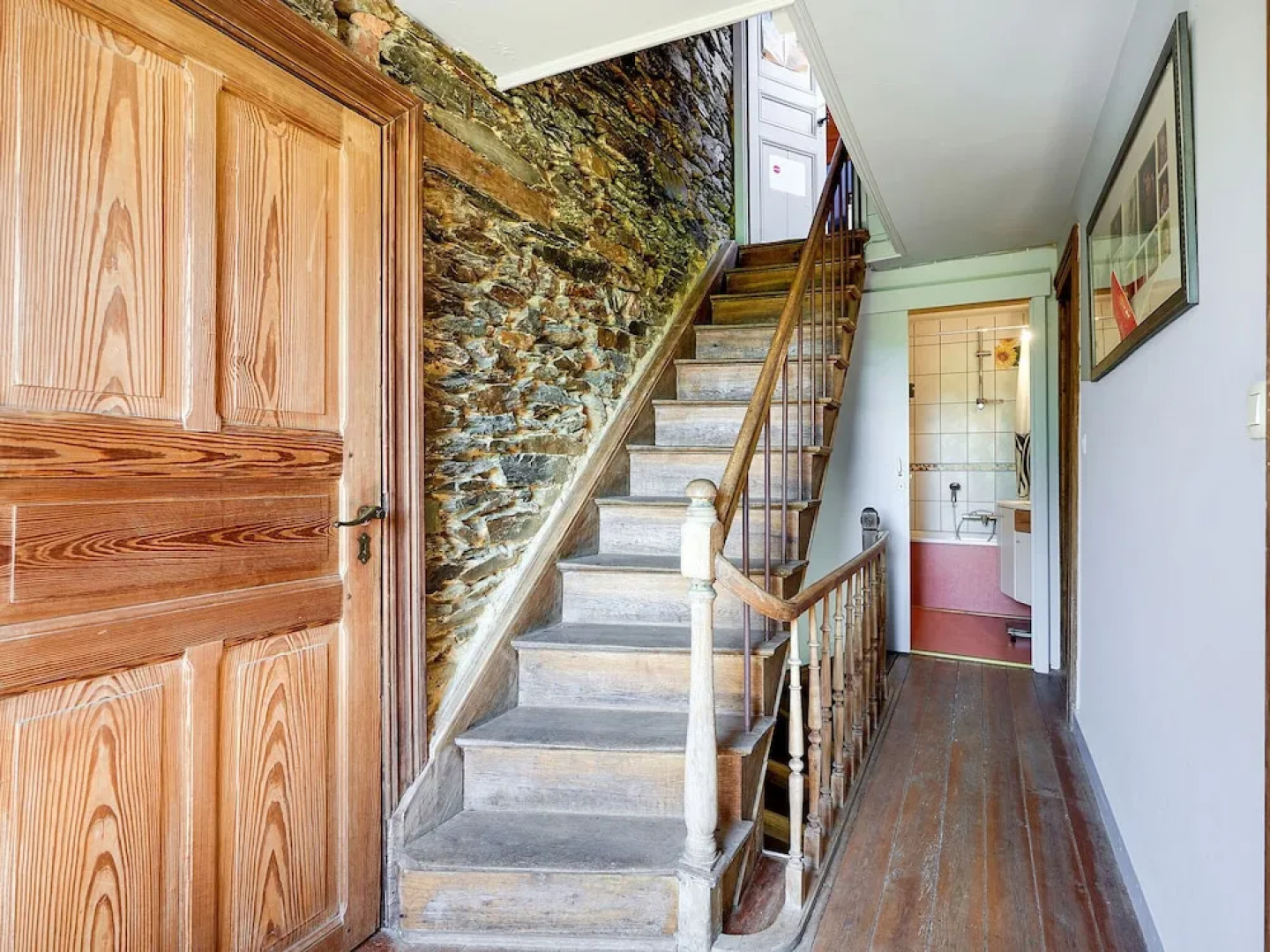 Cozy Holiday Home in Gros-fays With Terrace