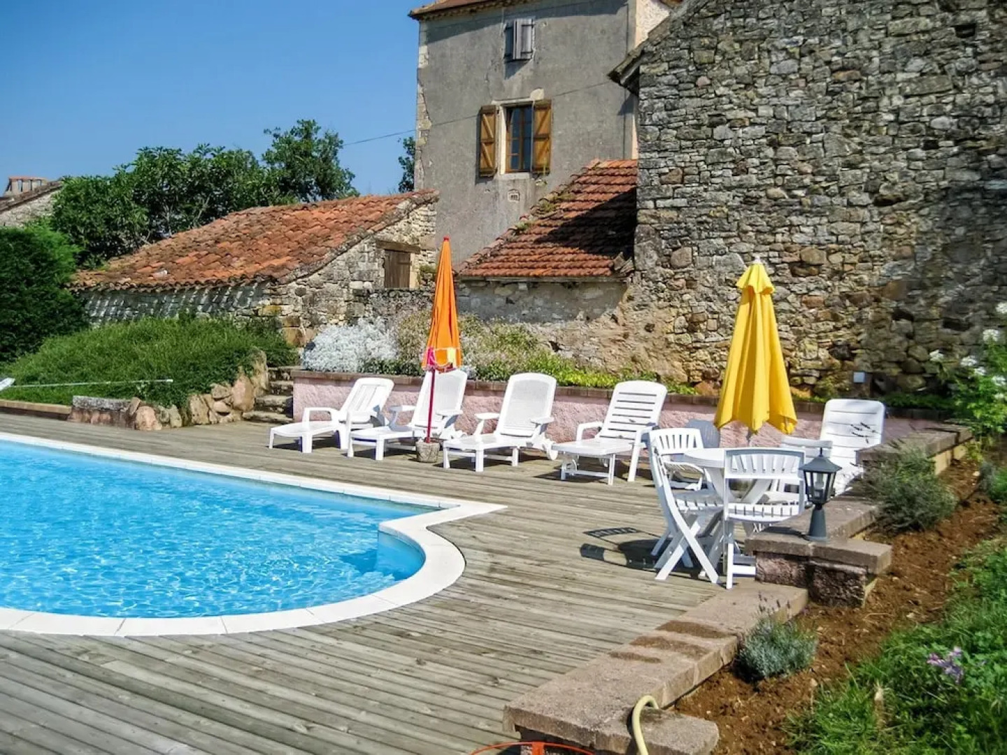 House With 4 Bedrooms in Lherm, With Private Pool, Furnished Terrace a