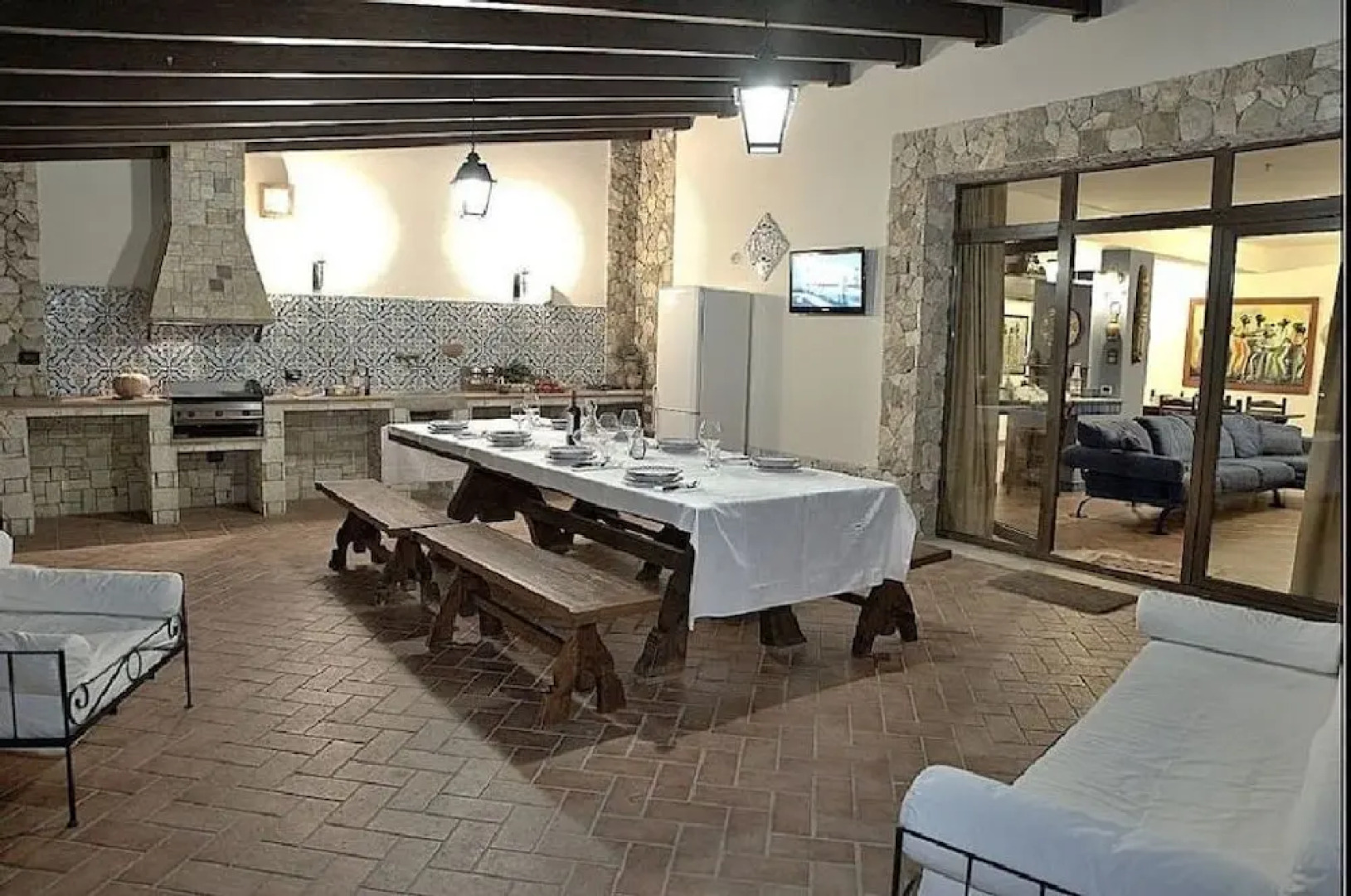 Villa Egadi con Piscina e Campo da Tennis