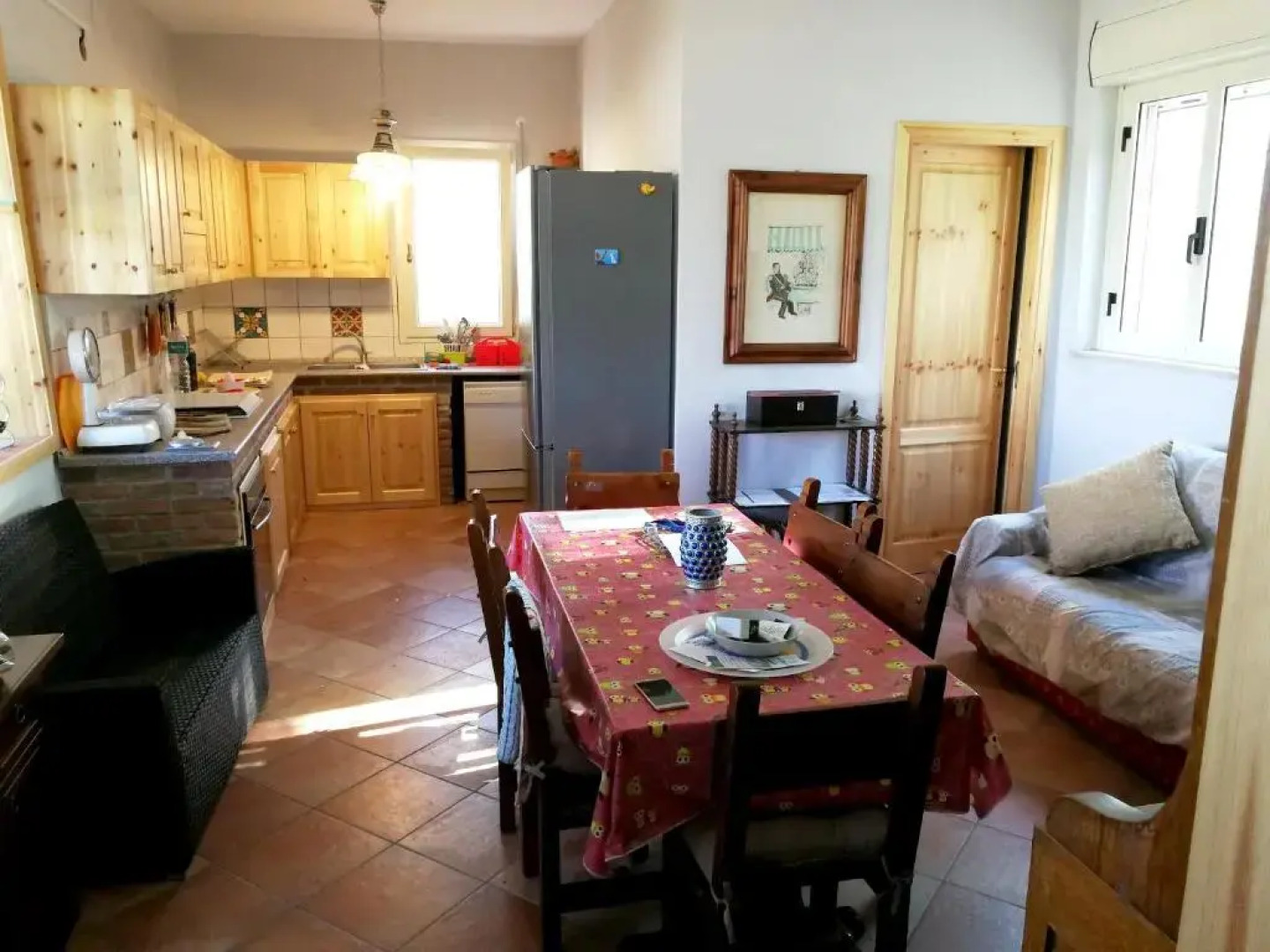 One bedroom appartement with furnished garden at Lercara Friddi