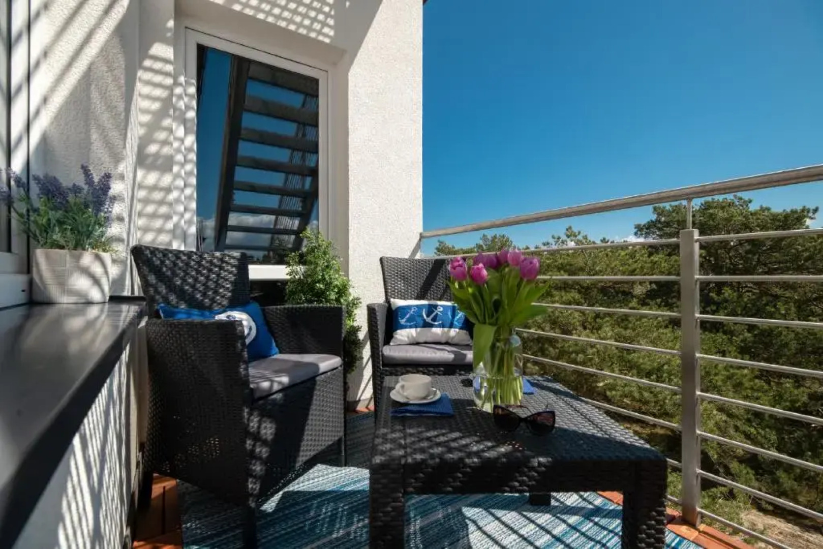 Blue Marine Apartament 19 z tarasem