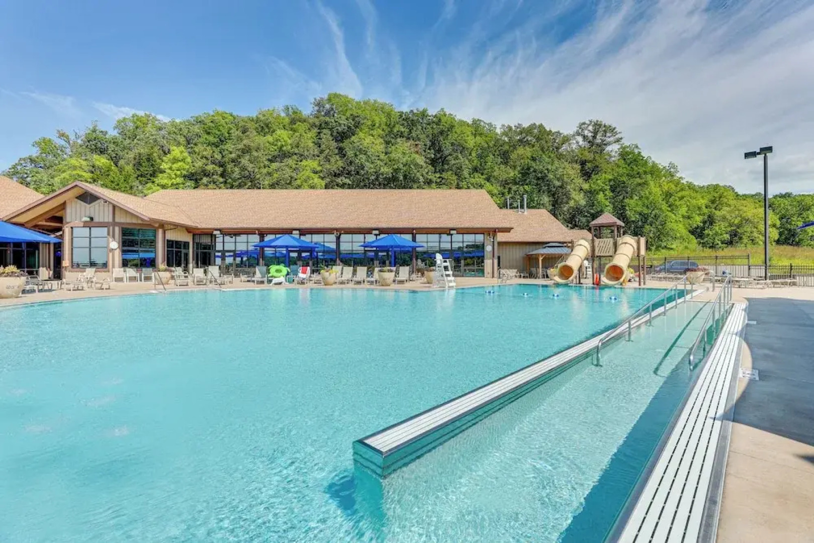 Indoor Pool Access & Deck: Galena Family Getaway!