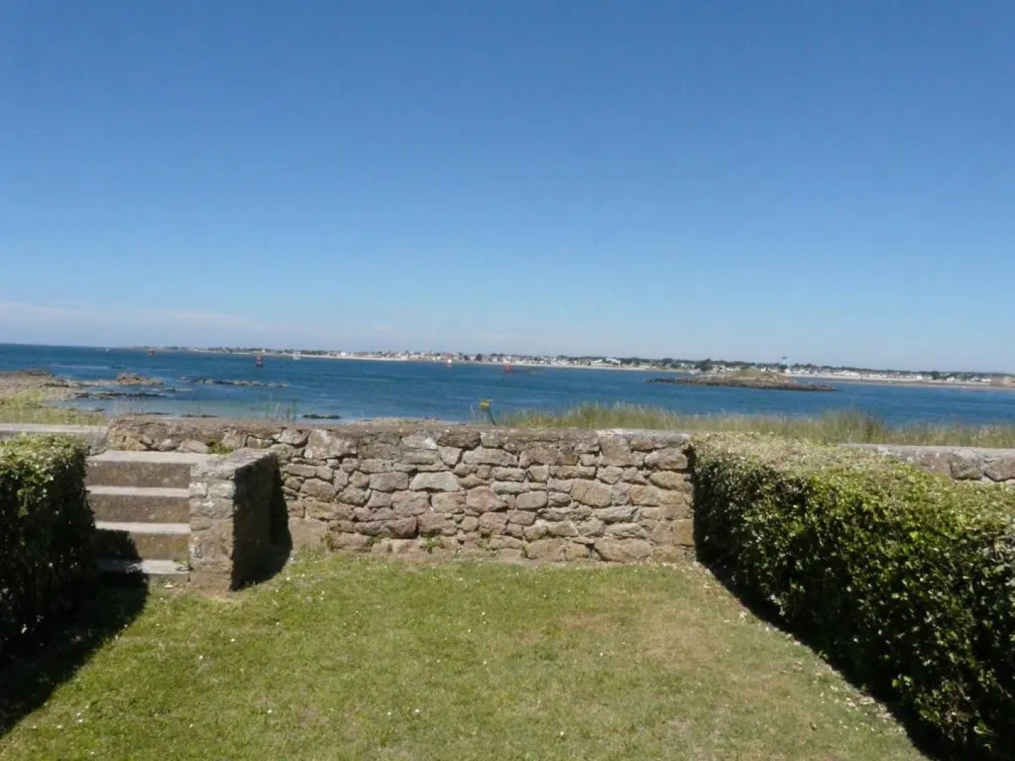 Presqu'île face Larmor 56 vue mer