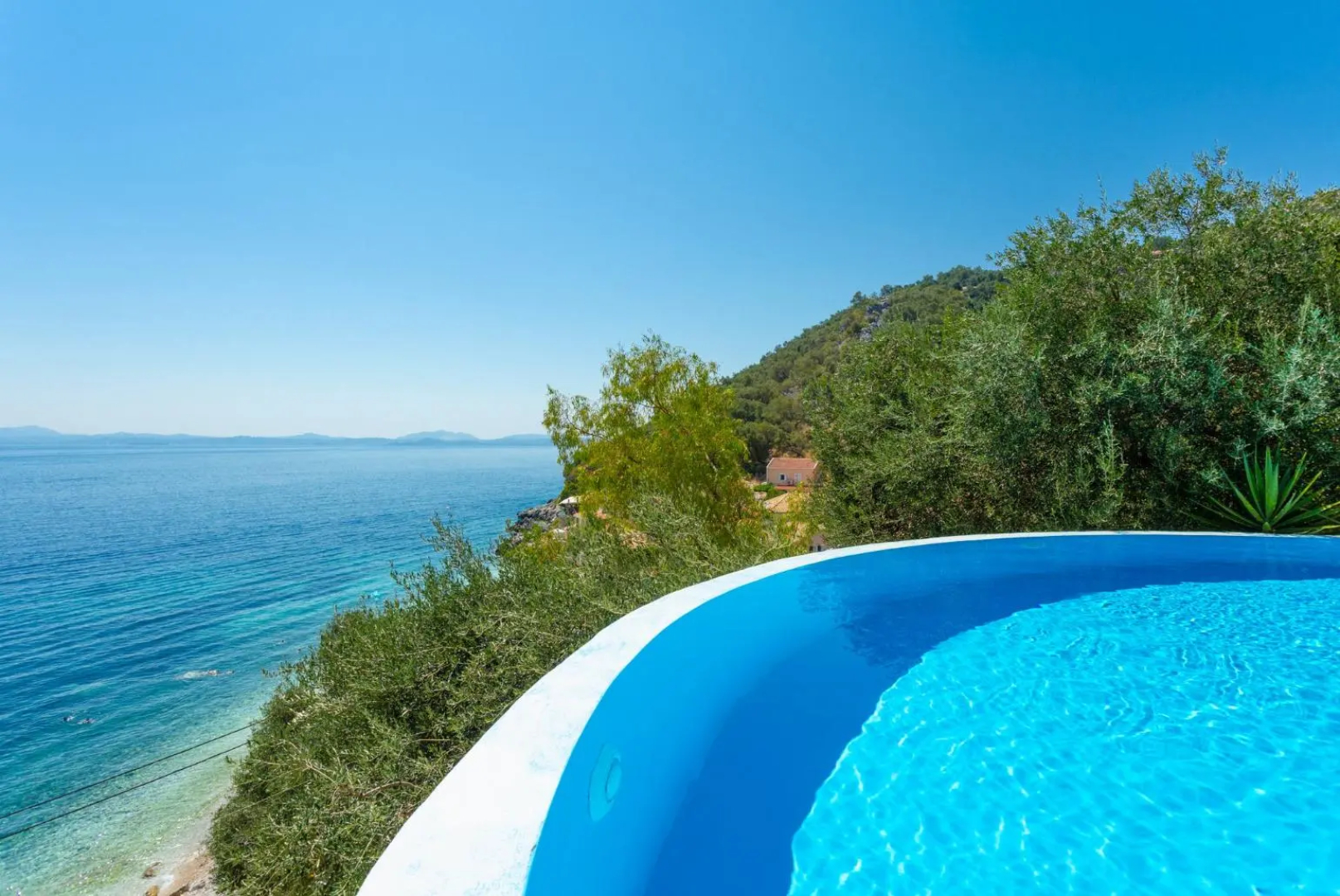 Beach villa Aetos kaminaki Nissaki
