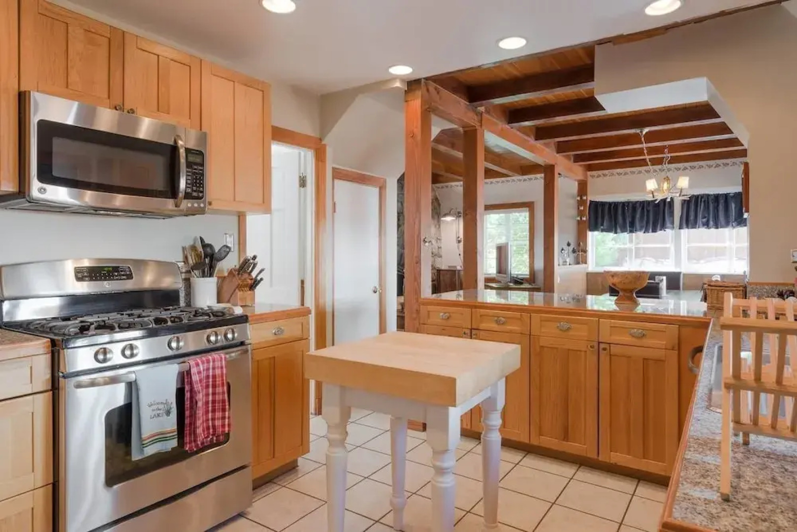 Craftsman Cabin, Granite, Stainless Steel, Holiday Home 3