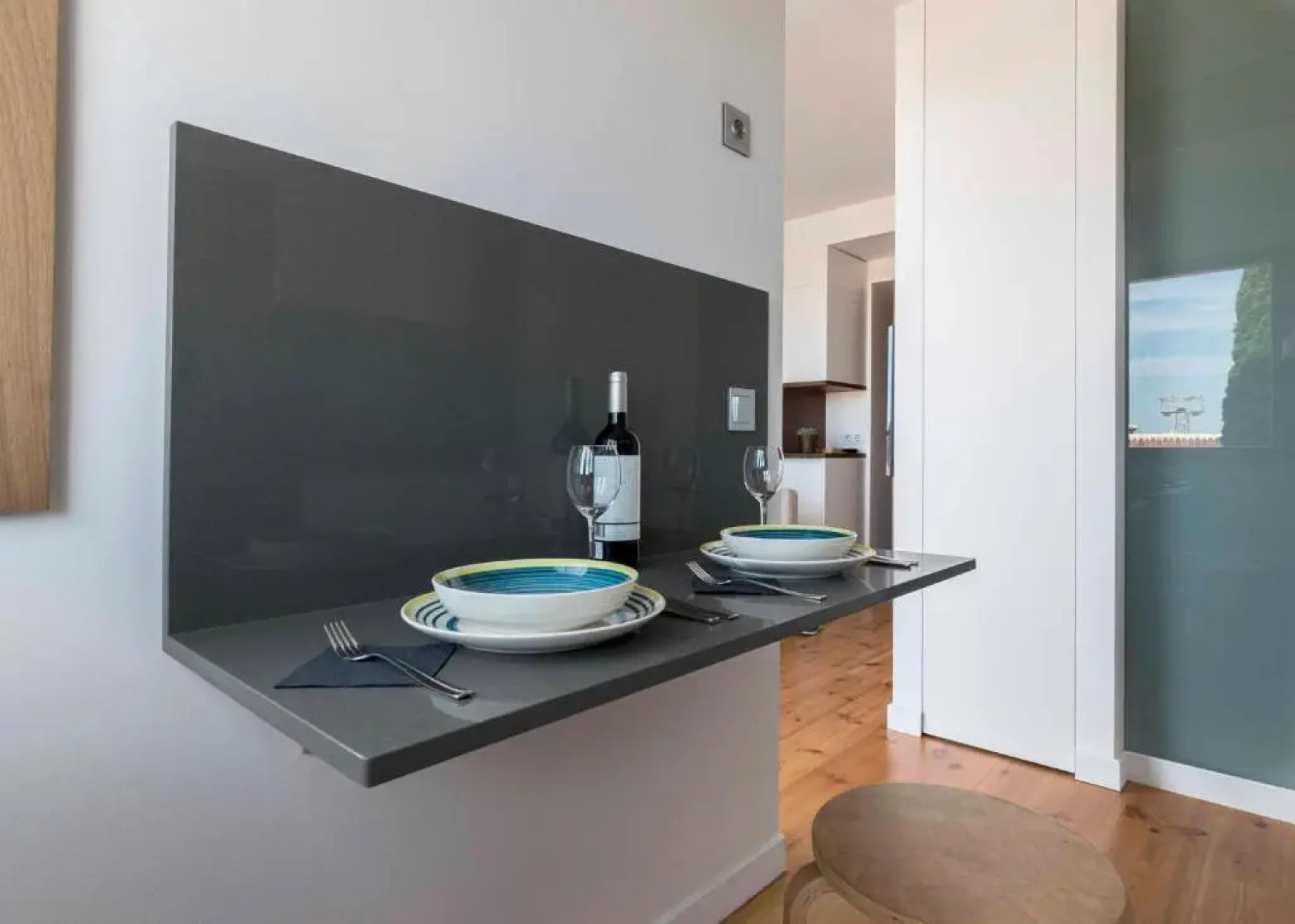 Vivienda El Ciprés. Terraza con espectaculares vistas al Mar.