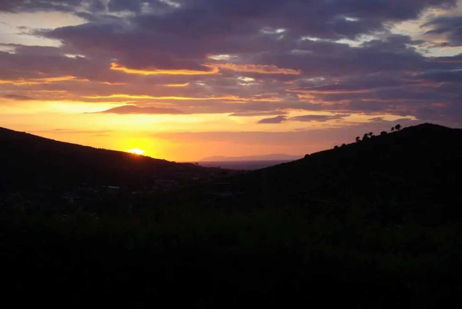 Sulle onde della collina
