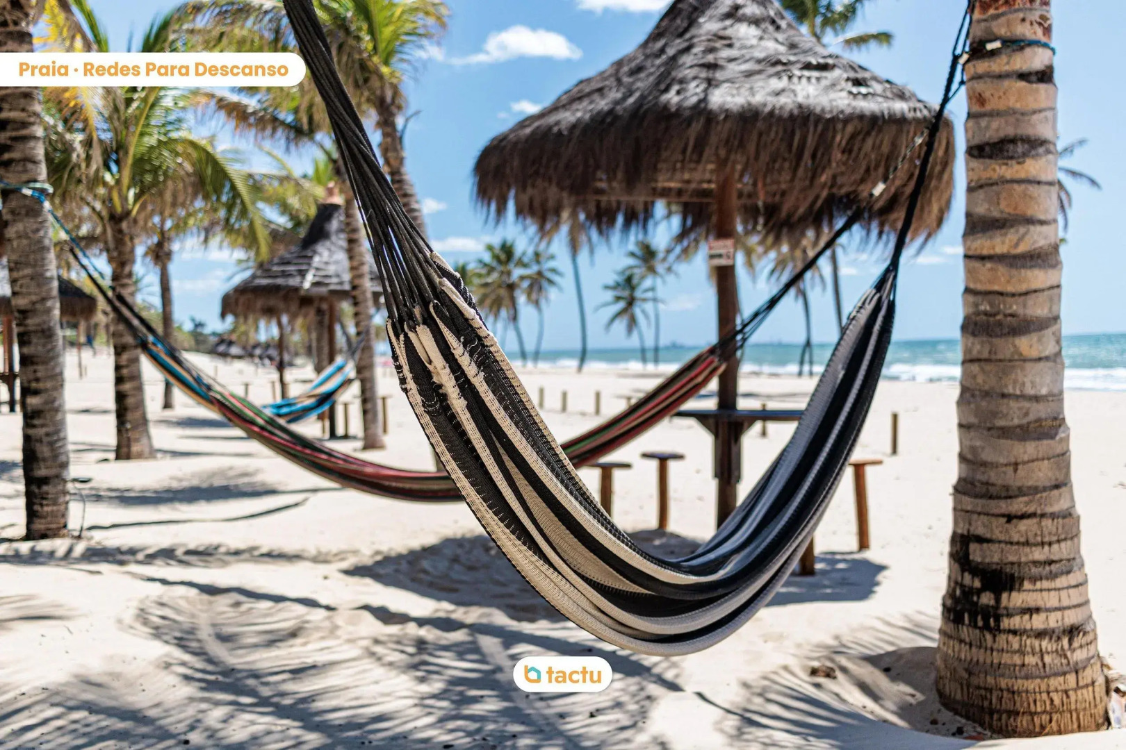 Estúdio de 39 m2 com rede na varanda no VG Sun Cumbuco por Tactu