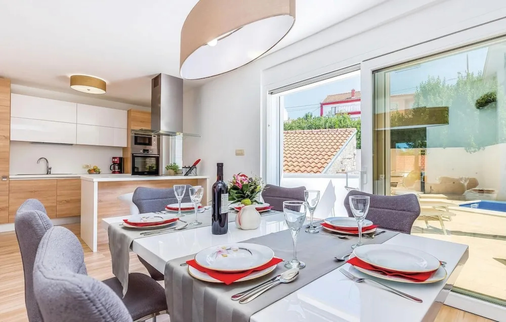 Awesome Home in Novi Vinodolski with WiFi, 4 Bedrooms, Hot Tub