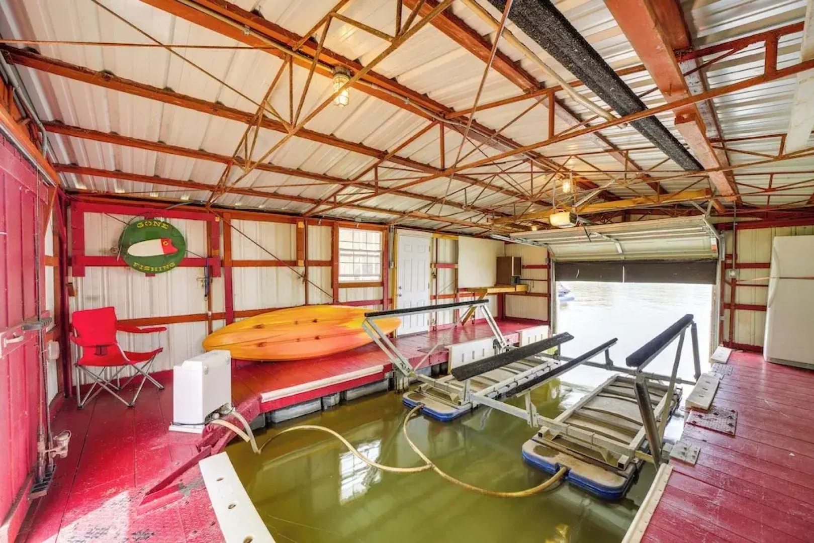2 Boat Docks: Grand Lake Waterfront Home