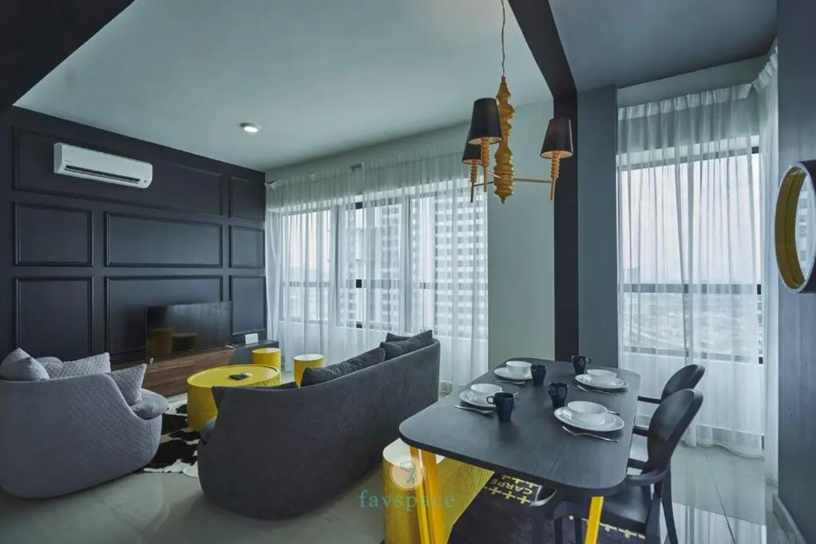 Insta-worthy Private Condo + Free 2 Parkings - Jalan Ampang - T1