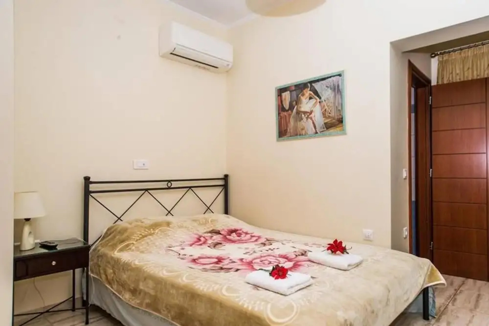 Amazing Sunset in a Garden