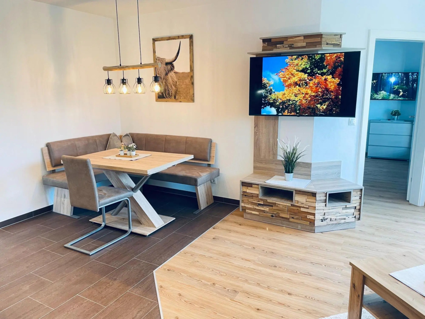Apartment in Götzens with roof terrace and e-car charging station