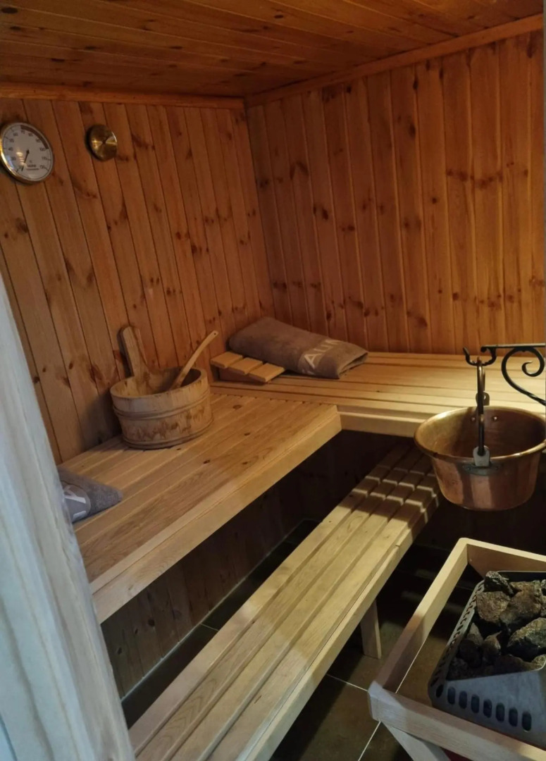 Appartement chaleureux et confortable avec sauna..