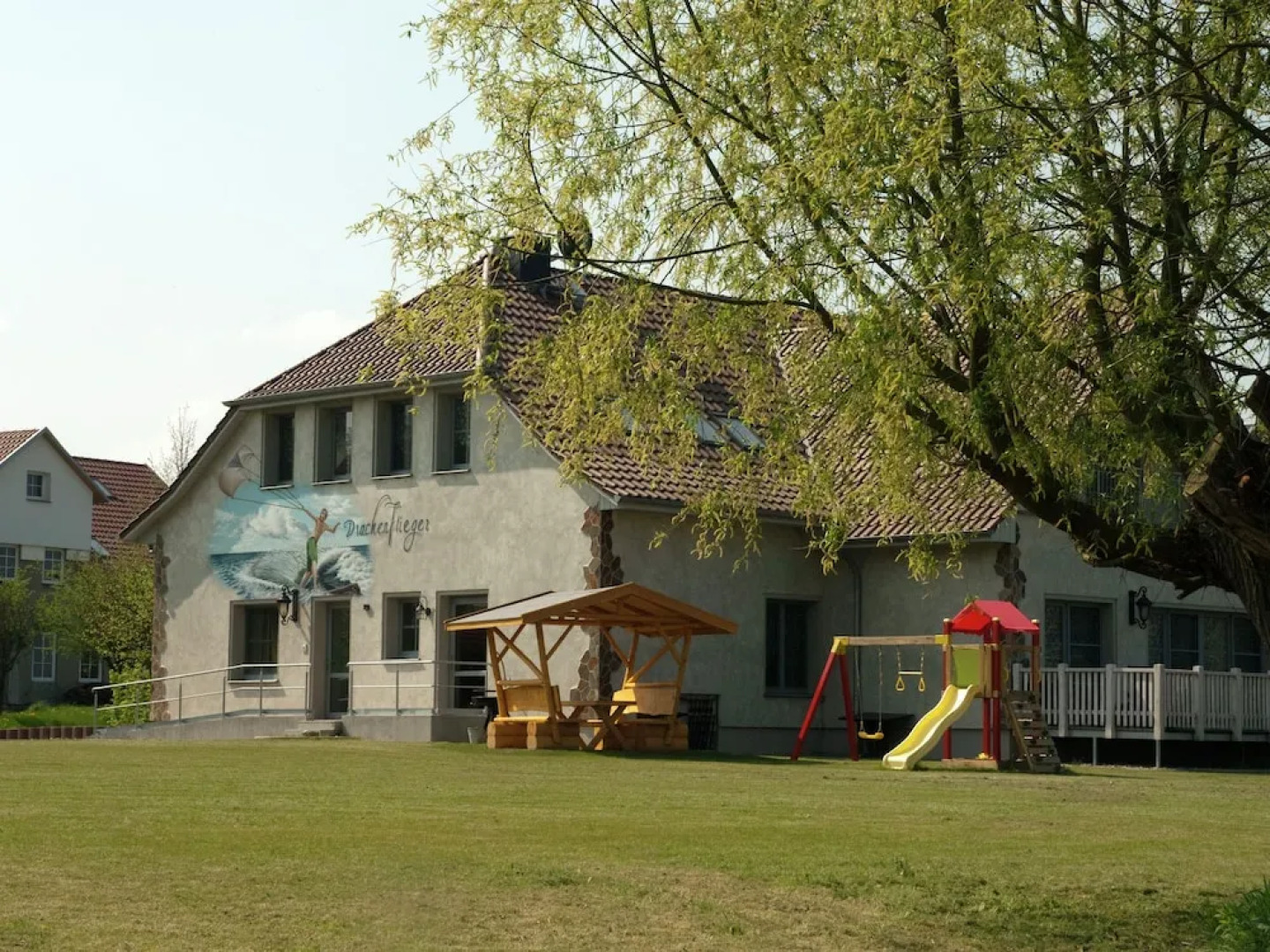 Spacious Apartment in Pepelow with Garden Terrace