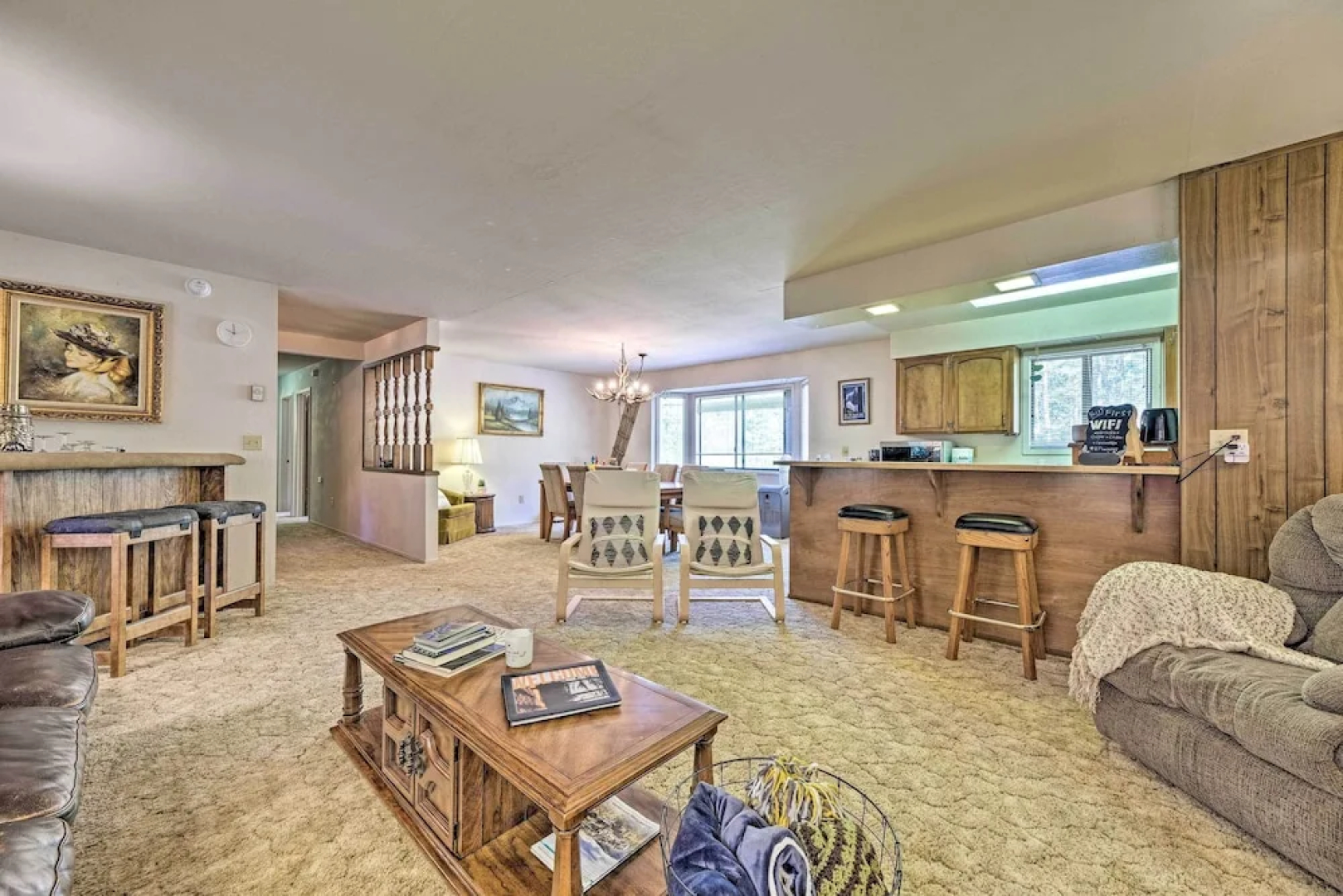 Home w/ Serene Deck in Twain Harte!