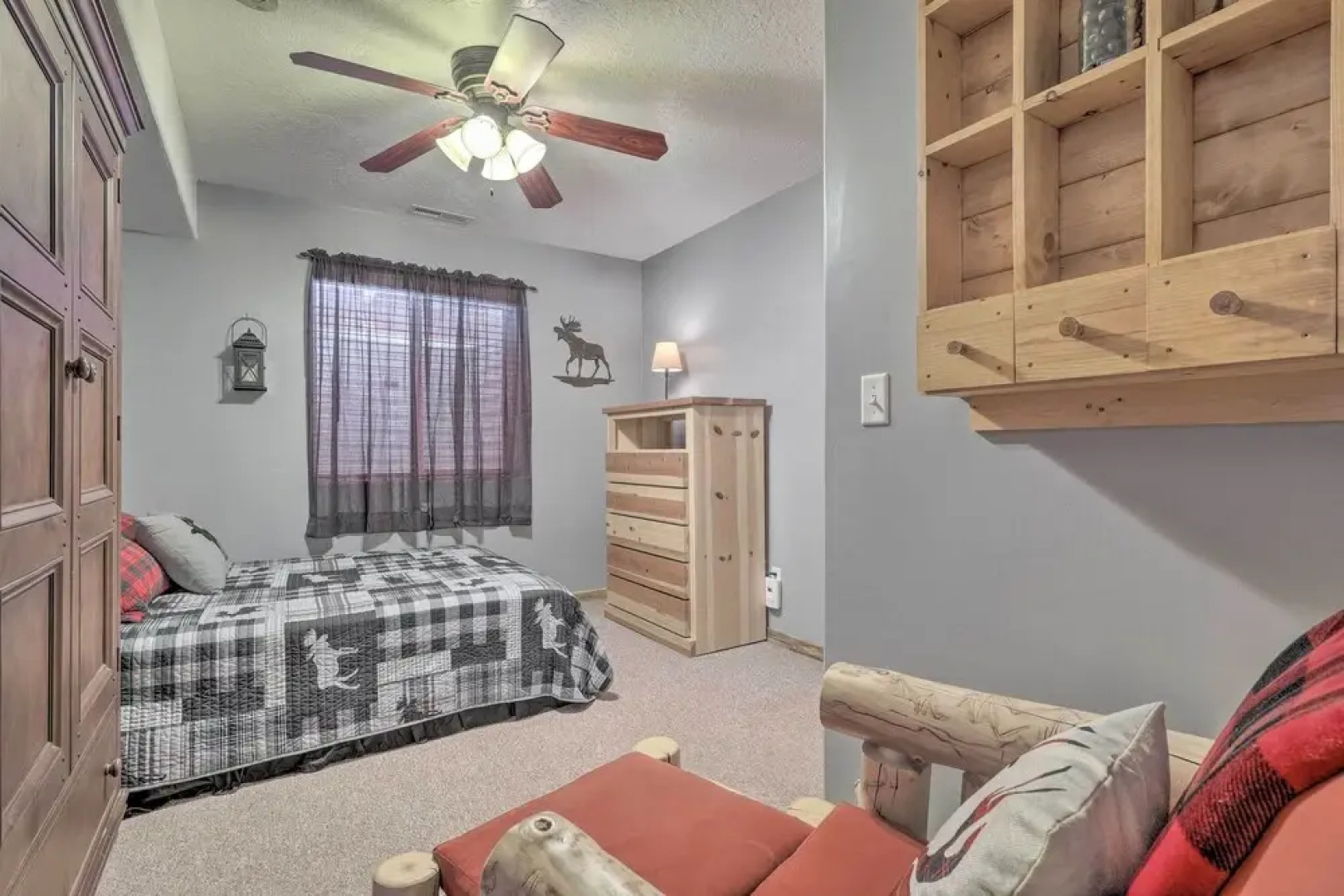 Cabin w/ Deck & Fire Pit in Duck Creek Village