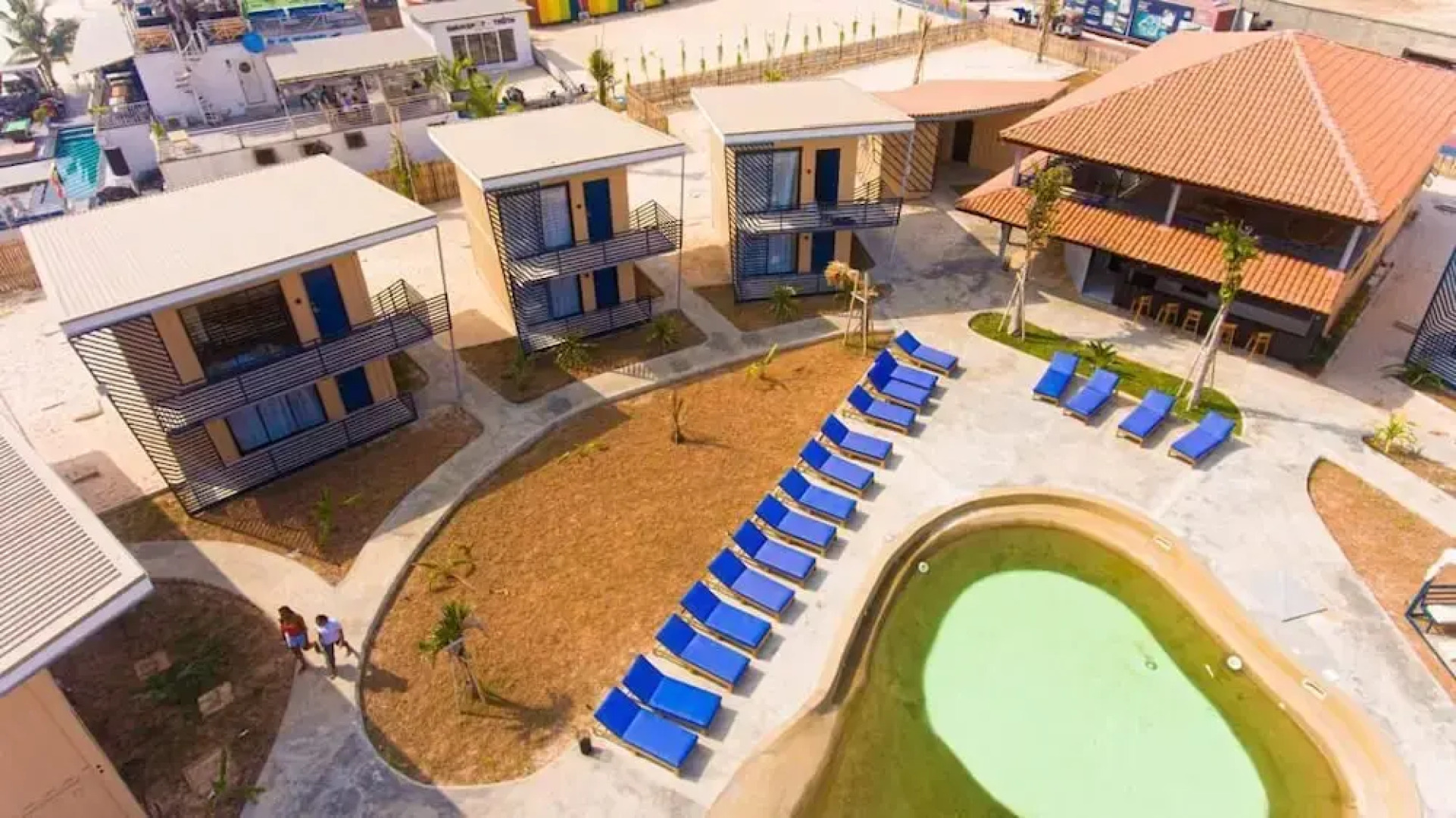 Landmark hotel and beach resort