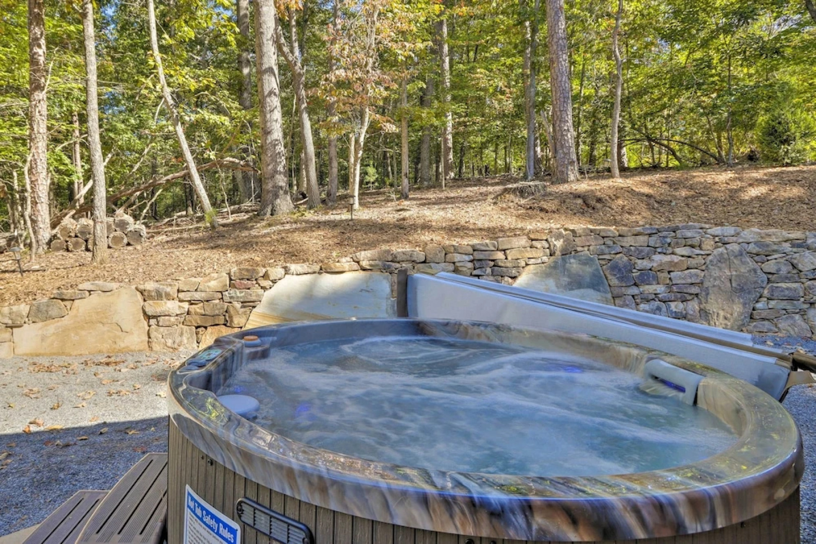 Coosawattee River Resort Cabin w/ Private Hot Tub!