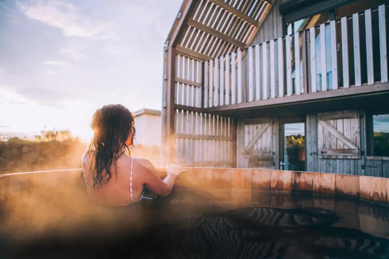 Barn house by the sea