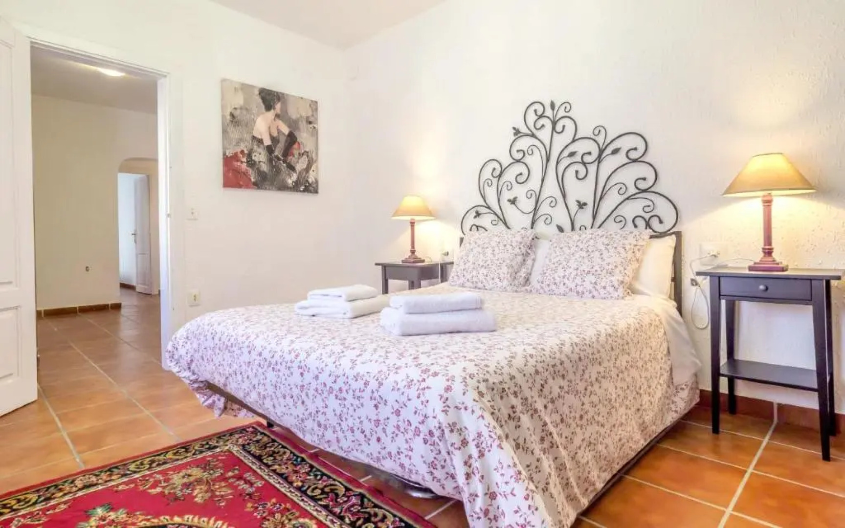 House with 5 bedrooms in Can Trabal with wonderful mountain view private pool enclosed garden 16 km from the beach