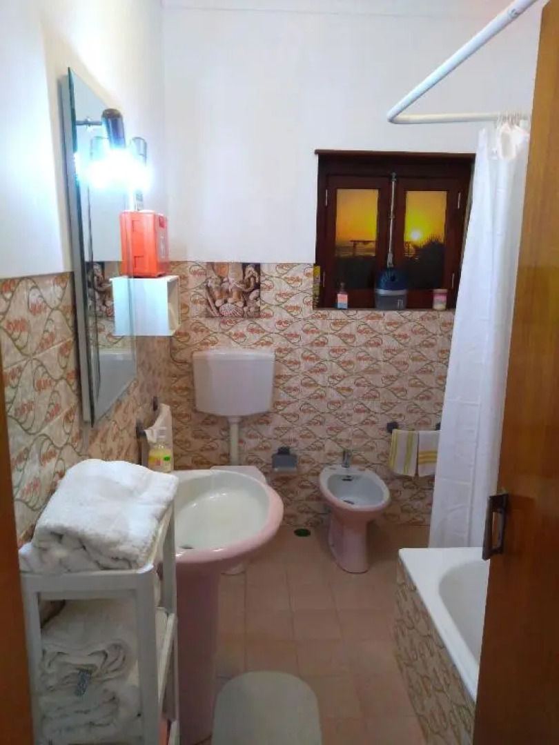 Beach house with garden