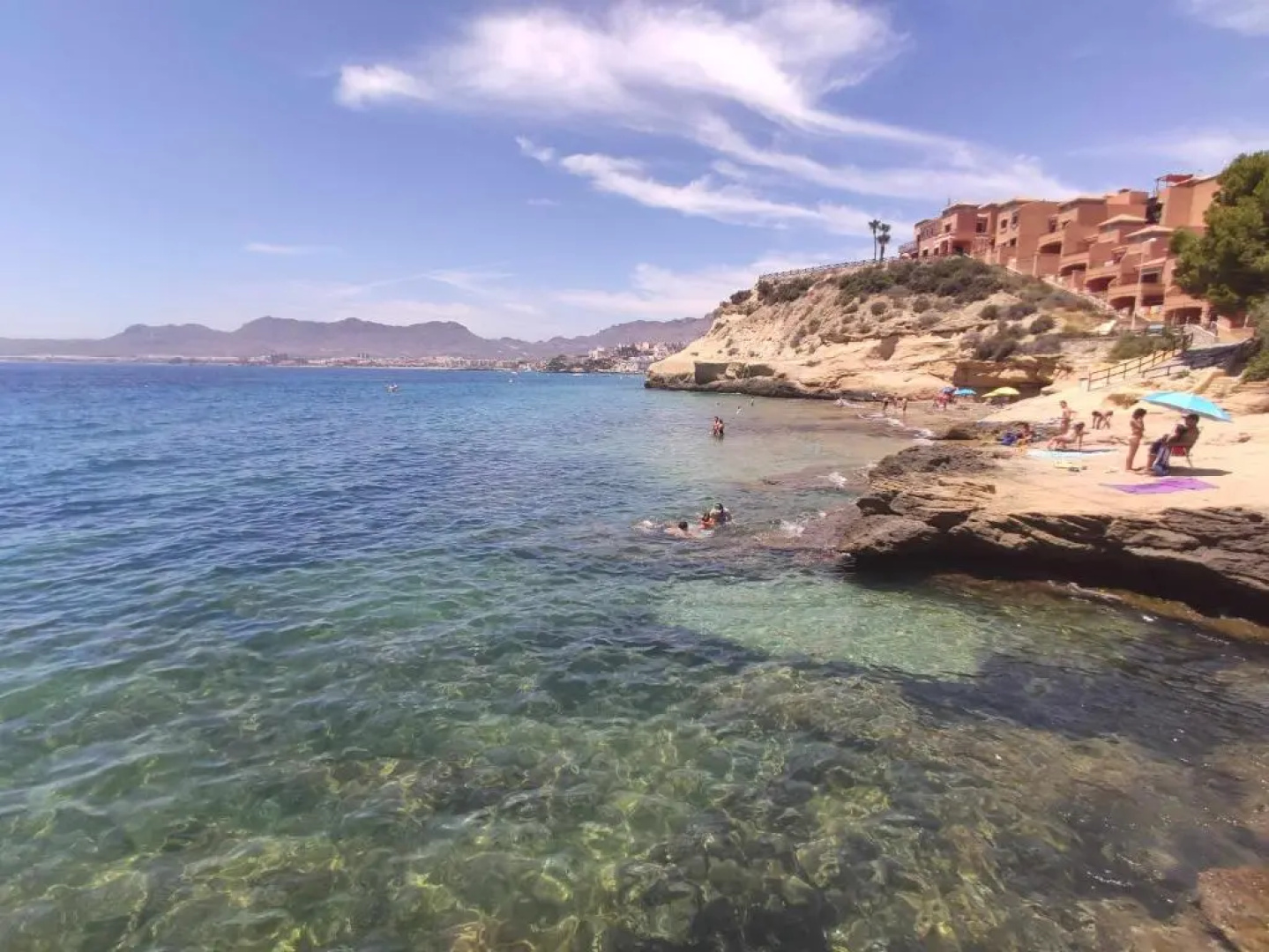 Apartamento La Invencible Terreros en 1ª Línea de Playa