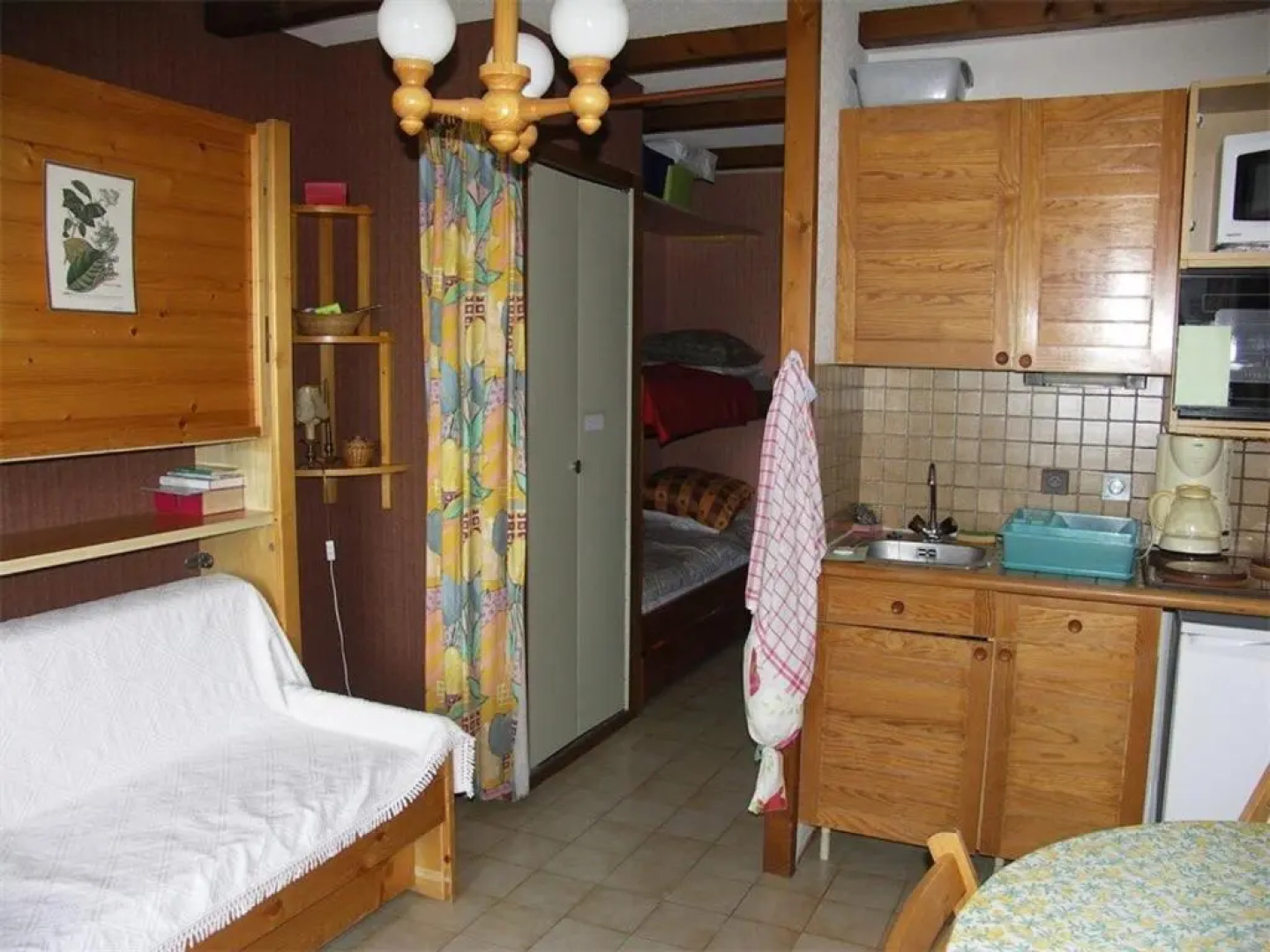 Appartement Saint-Michel-de-Chaillol, 1 pièce, 3 personnes - FR-1-393-91