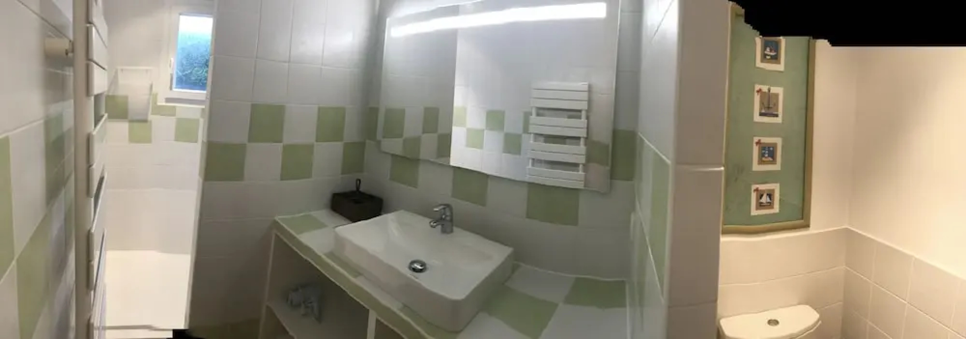 Villa Carnac face mer