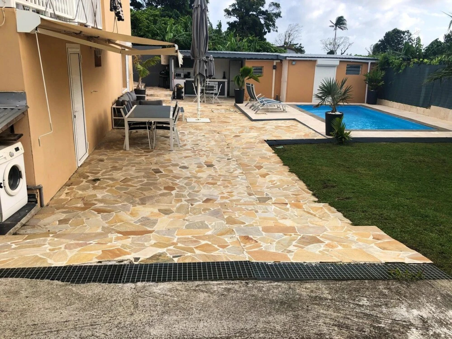 Apartment with One Bedroom in Gourbeyre, with Wonderful Mountain View, Private Pool, Furnished Terrace - 8 Km From the Beach