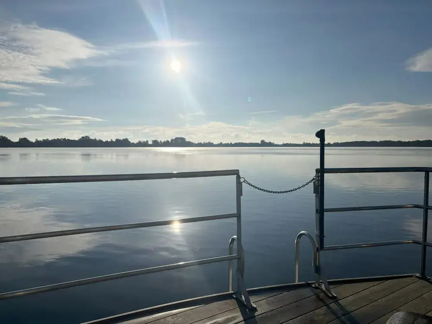 Hausboot am Xantener Nordsee
