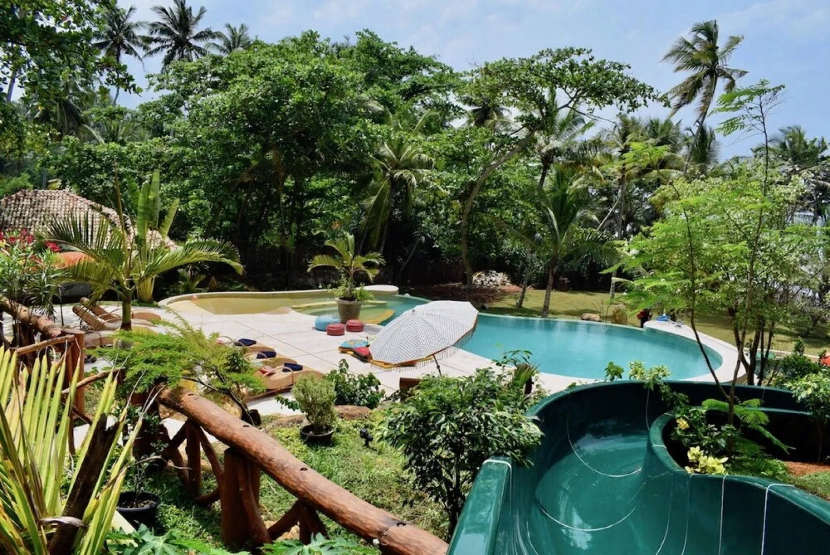 A Sophisticated Spacious Beach Villa With 20 Meter Water Slide