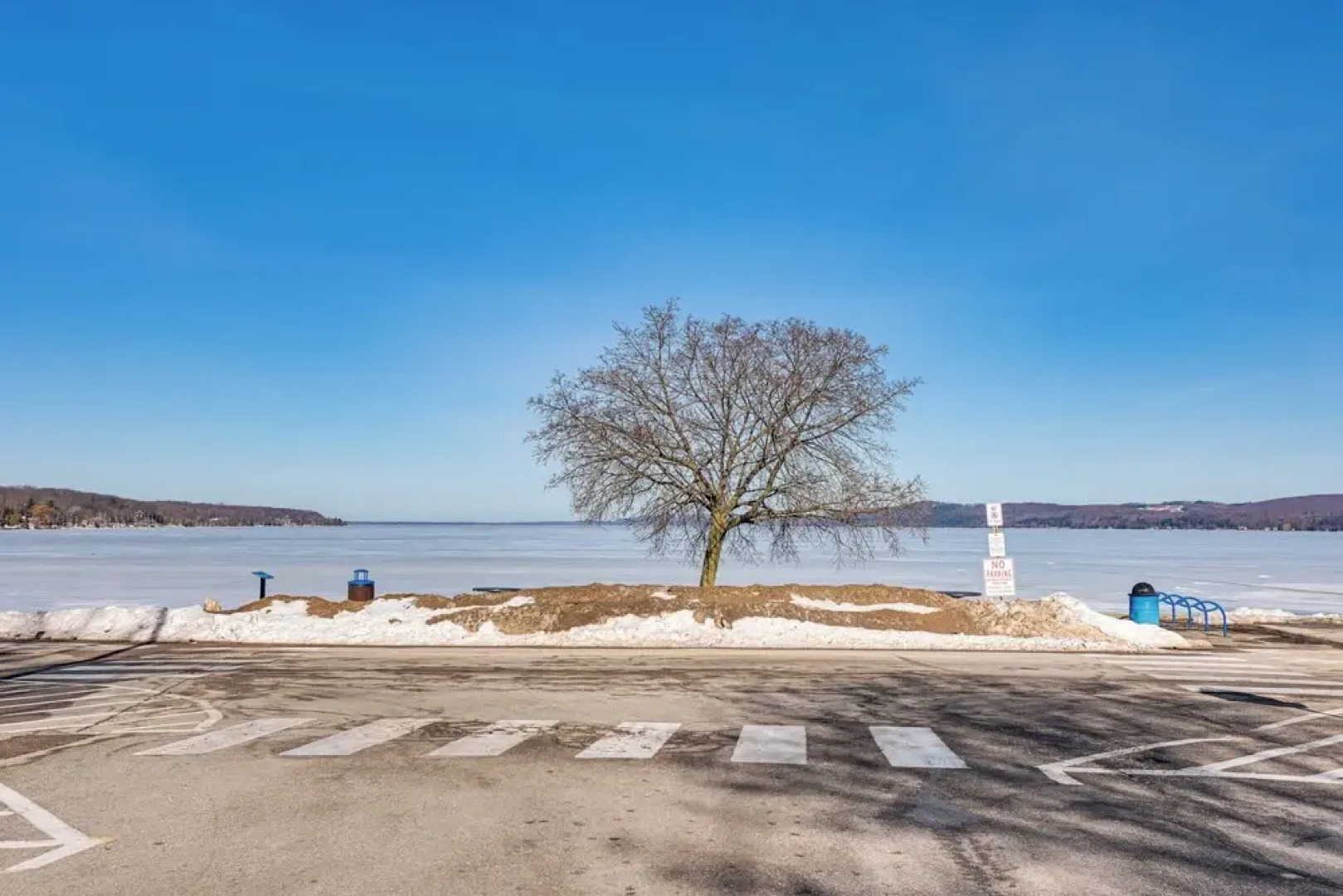 1 Block to Crystal Lake: Downtown Beulah Apt!