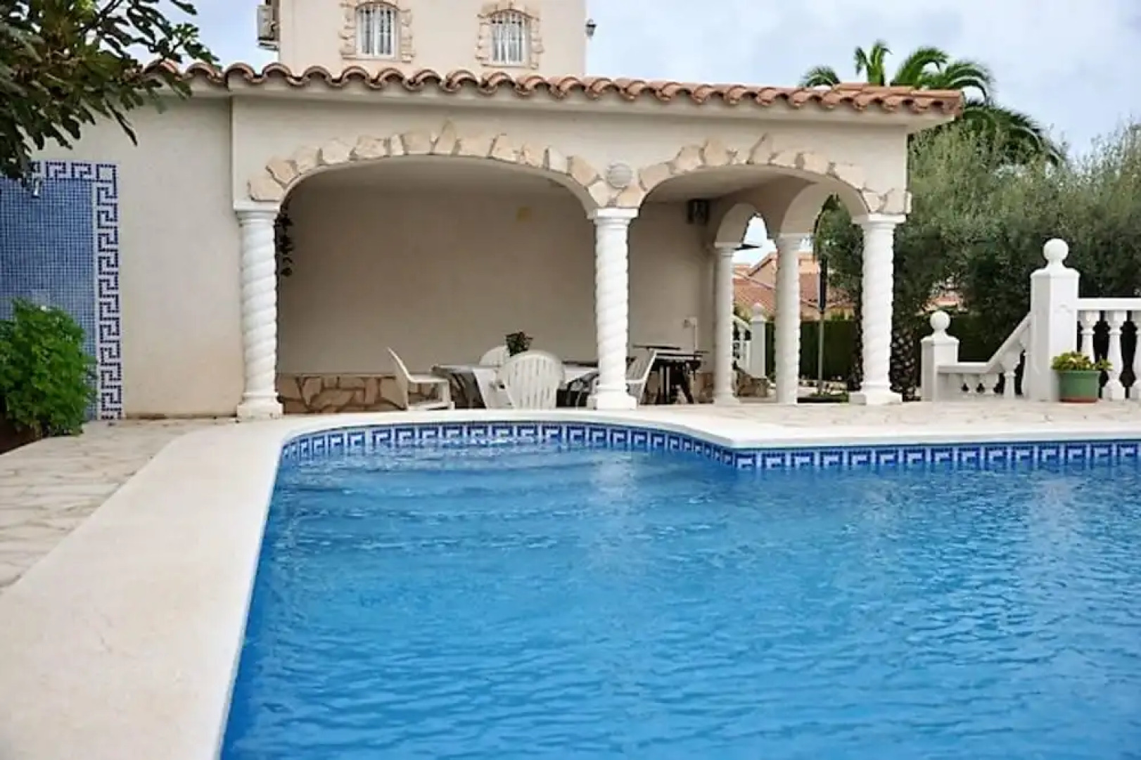 Villa With 3 Bedrooms in Ampolla, With Wonderful sea View, Private Poo