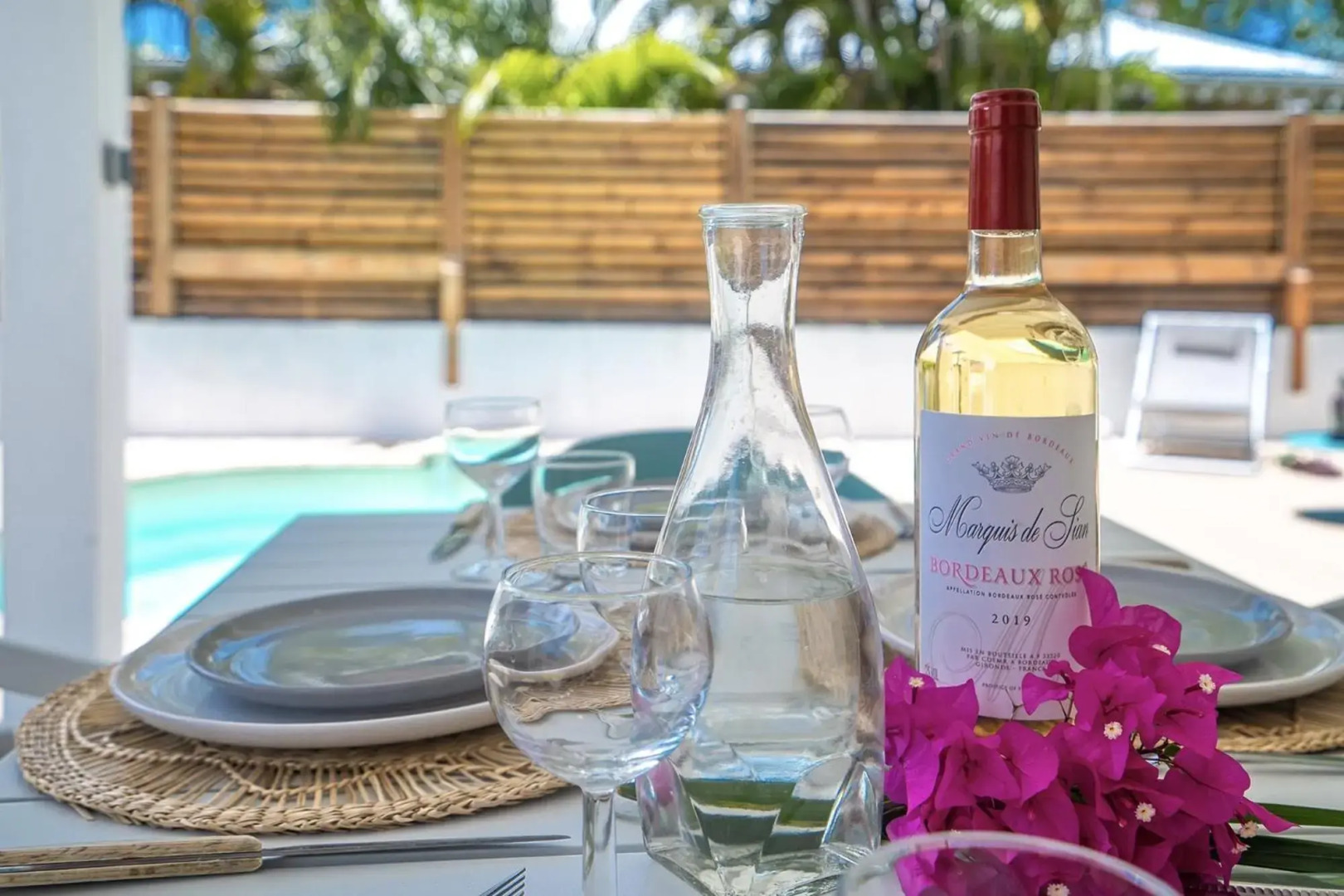 Villa Bel'Amandier : 3ch, bac à punch à 2min à pied de la plage