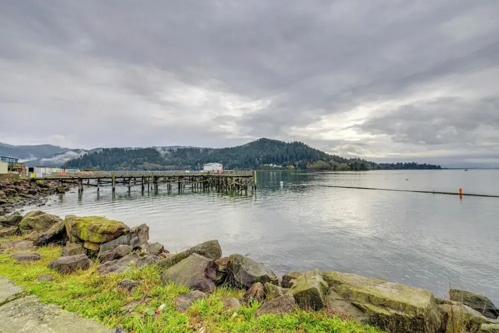 Walk to Marina: Tillamook Bay Apt w/ Water Views!