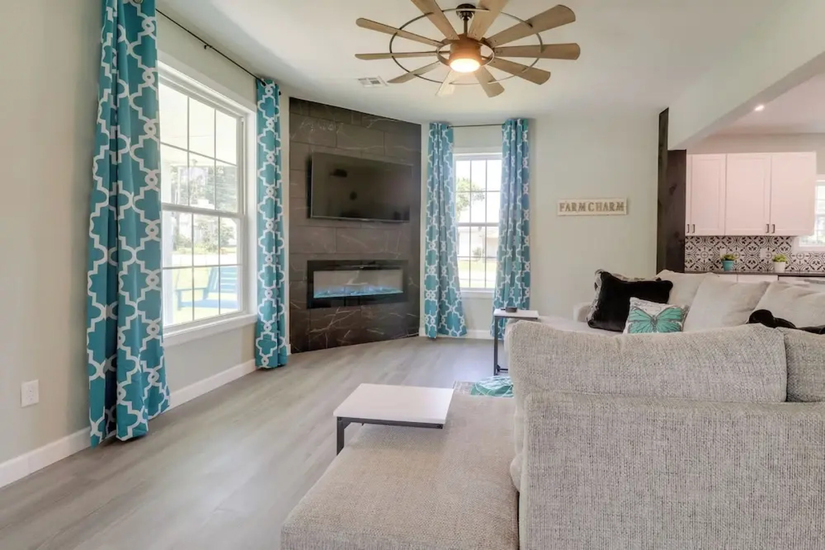 Spacious Yard, Games & Fire Pit: Grove Home Rental