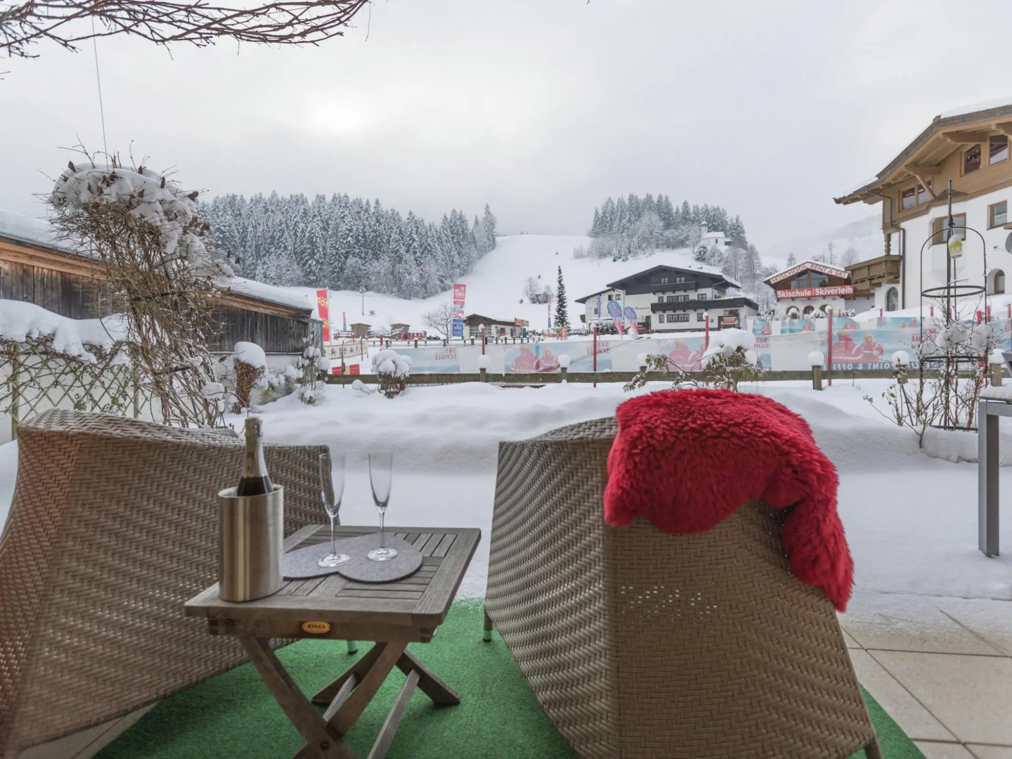 Unique chalet in the center of Elmau, 100 m from the skilift