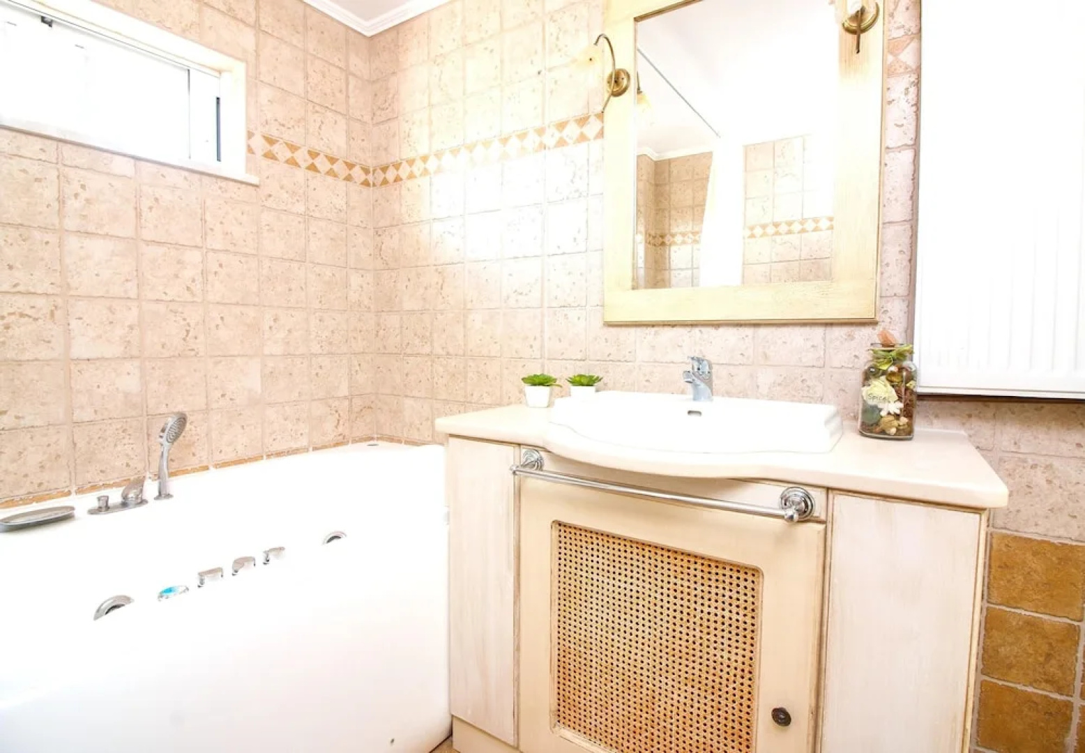 House With 3 Bedrooms in Stavros, Crete, With Wonderful sea View, Encl